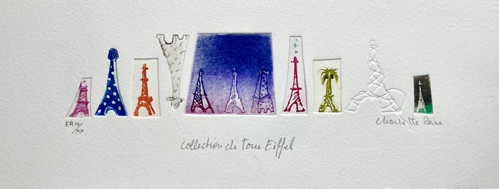 Collection de tour Eiffel